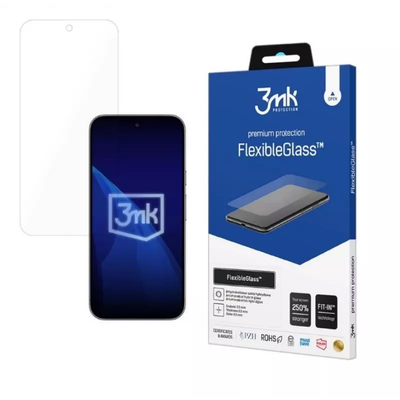 Pellicola protettiva in vetro temperato FlexibleGlass 3MK per Google Pixel 10 Pro XL