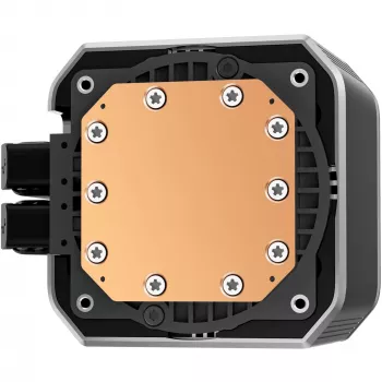 Dissipatore a liquido all-in-one per processore DeepCool MYSTIQUE 360 ARGB 12 cm nero 1 pz.