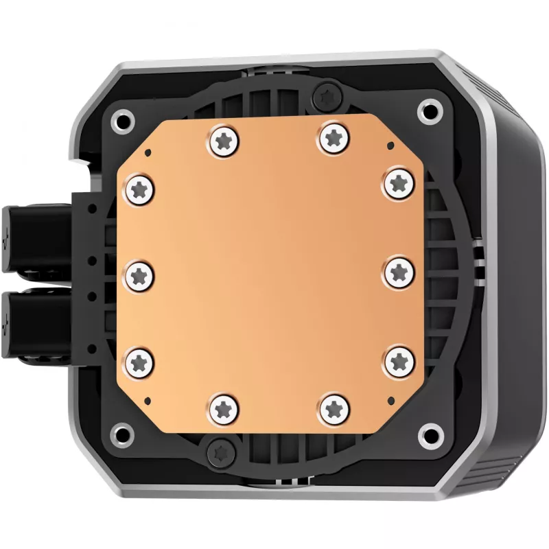 Dissipatore a liquido all-in-one per processore DeepCool MYSTIQUE 360 ARGB 12 cm nero 1 pz.