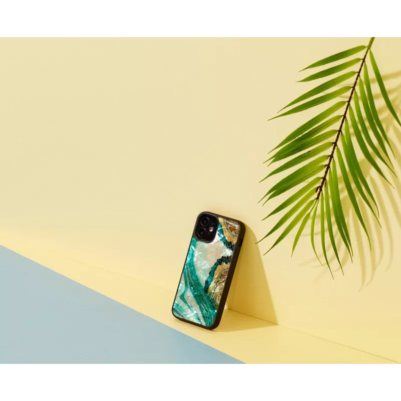 Custodia iKins per Apple iPhone 12 mini — aqua agate