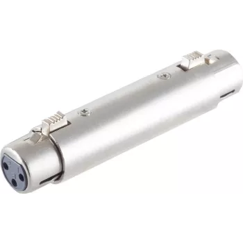 Connettore femmina XLR ShiverPeaks BS55071 — adattatore audio femmina-femmina