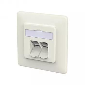 METZ CONNECT 130D381002-I E-DAT C6A IDC UP bianco puro (130D381002-I)