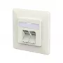 METZ CONNECT 130D381002-I E-DAT C6A IDC UP bianco puro (130D381002-I)