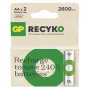 Batterie R6/AA NI-MH 2 600mAh blister 2 pz.
