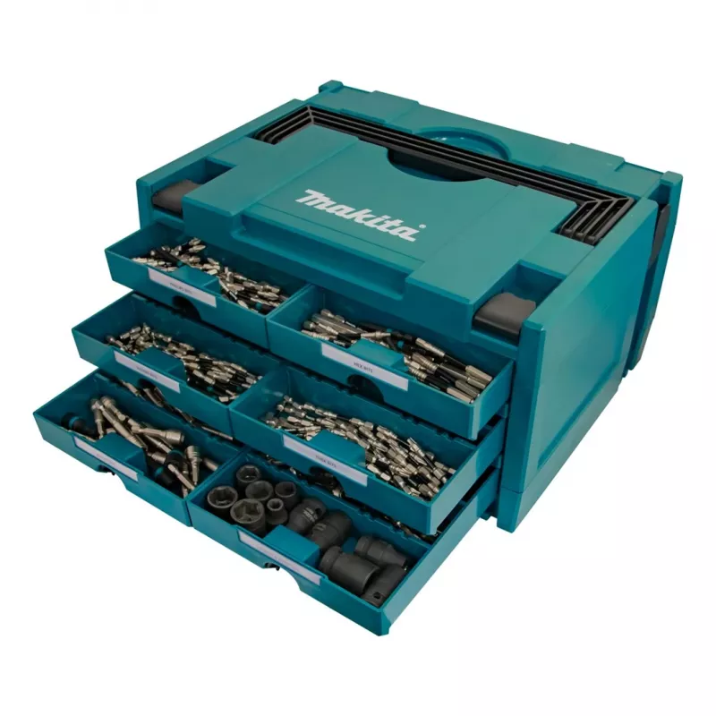 Makita MAKSTOR 3.6 scatola per piccole parti nero, blu