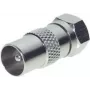 Adattatore IEC maschio a F maschio ShiverPeaks 85323-EC — adattatore coassiale maschio
