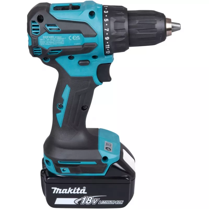 Makita DDF490Z trapano avvitatore a batteria nero