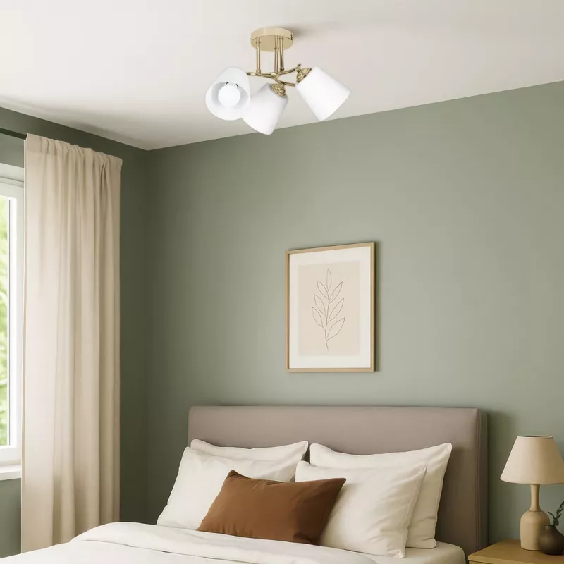 Activejet AJE-EMILY 3P GOLD E27 lampada a sospensione 3x40W