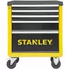 Carrello portautensili Stanley STST74305-1 con 5 cassetti, giallo/nero, 3 cassetti piatti + 2 alti