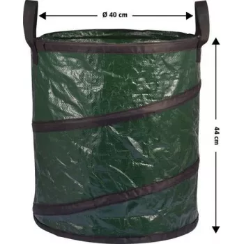 Basetech BT-2258734 sacco da giardino 56 l verde