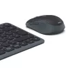 Set tastiera e mouse multi-device nero grigio