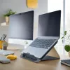 Supporto per laptop regolabile Leitz Ergo Cosy, 80% plastica riciclata