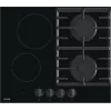 Gorenje GCE691BSC nero da incasso 60 cm combinato 4 zona/e di cottura