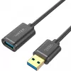 Cavo USB UNITEK Y-C457GBK USB 3.2 Gen 1 (3.1 Gen 1) 1 m USB A nero