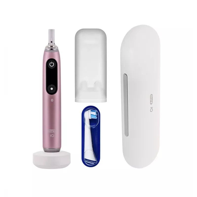 Oral-B iO9 Series 9 spazzolino elettrico, rosé quarzo