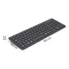 Tastiera wireless multi-device WK-300 nero