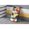 Custodia iKins per Apple iPhone 8/7 – motivo mosaico, nero
