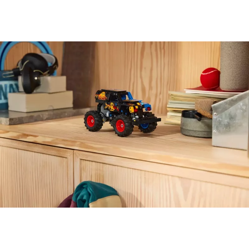 LEGO TECHNIC 42219 Monster Jam Grave Digger Fuoco e ghiaccio