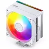 Dissipatore CPU Jonsbo CB40 WHITE ARGB, controllo PWM, illuminazione ARGB, torre compatta, bianco
