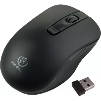 Mouse ottico wireless Rebeltec STAR nero RBLMYS00055 interfaccia
