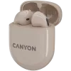Headset Bluetooth Canyon TWS-6 Gaming Mode/BT 5.3 beige retail (CNS-TWS6BE)