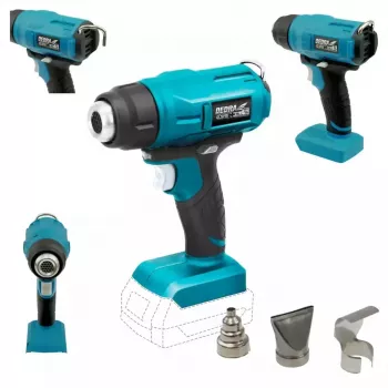 Pistola ad aria calda Dedra DED7058 2000W con temperatura regolabile