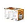 Esperanza EKT002 Ciabatta tostapane, 2 fessure, 600 W, bianco