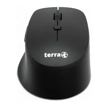 Mouse USB wireless silenzioso Terra 4000 di Terra — 6 tasti, per destrorsi, nero