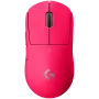 Mouse gaming wireless Logitech PRO X SUPERLIGHT 2C rosa