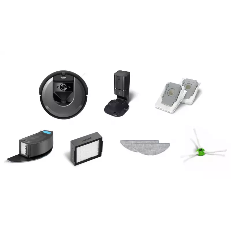 Robot aspirapolvere iRobot Combo i8+ senza sacchetto nero