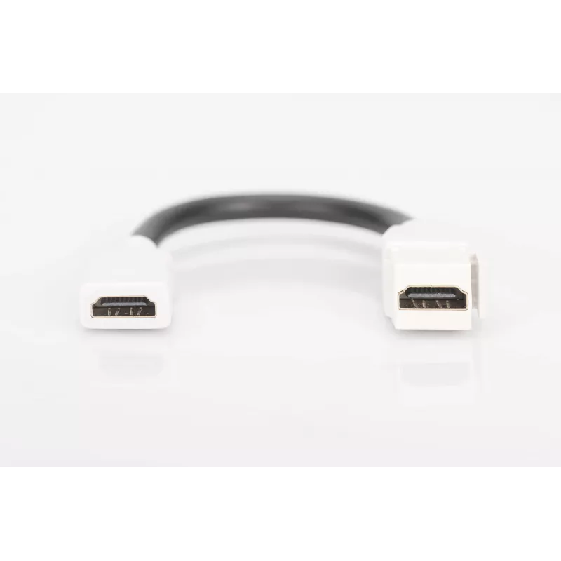 Modulo keystone Digitus HDMI 2.0 con cavo da 12 cm (femmina/femmina)