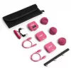 Microfono wireless RODE Wireless GO III Rosa — sistema trasmettitore e ricevitore compatto a due canali