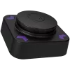 LORGAR SMP40, microfono RGB con tasto di mute esterno e supporto in metallo, nero