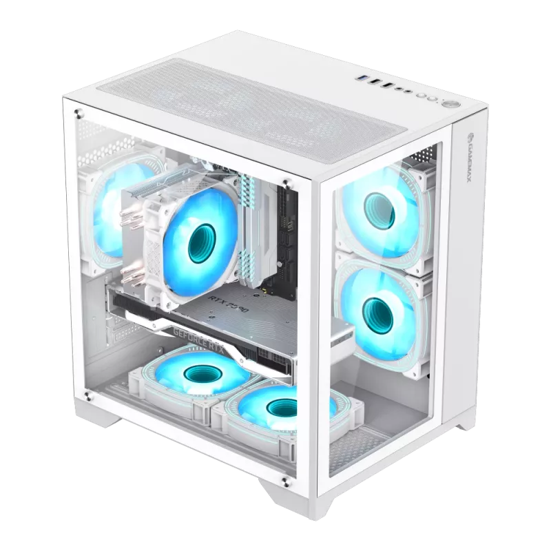 Gamemax | Case | INFINITY MINI WH | M-ATX