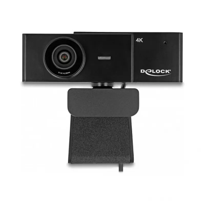 Webcam DeLOCK 96400 8 MP 3840 x 2160 pixel USB 2.0 nero