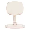 Supporto per tablet e telefono Baseus Seashell Series rosa – regolabile in altezza, leggero