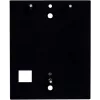 Piastra posteriore 2N 9155061 nero 107mm x 130mm