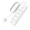 Protezione da sovratensione SurgePlus 8x Schuko 2xUSB-C 900J 2m