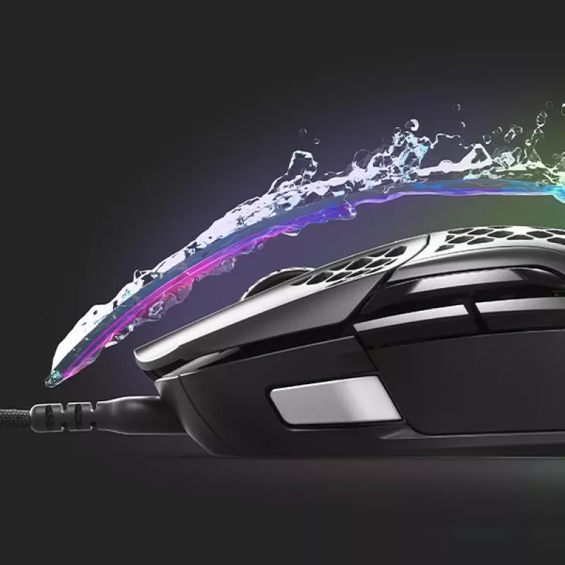 Steelseries Aerox 5 mouse per destrorsi USB Type-A ottico 18000 DPI