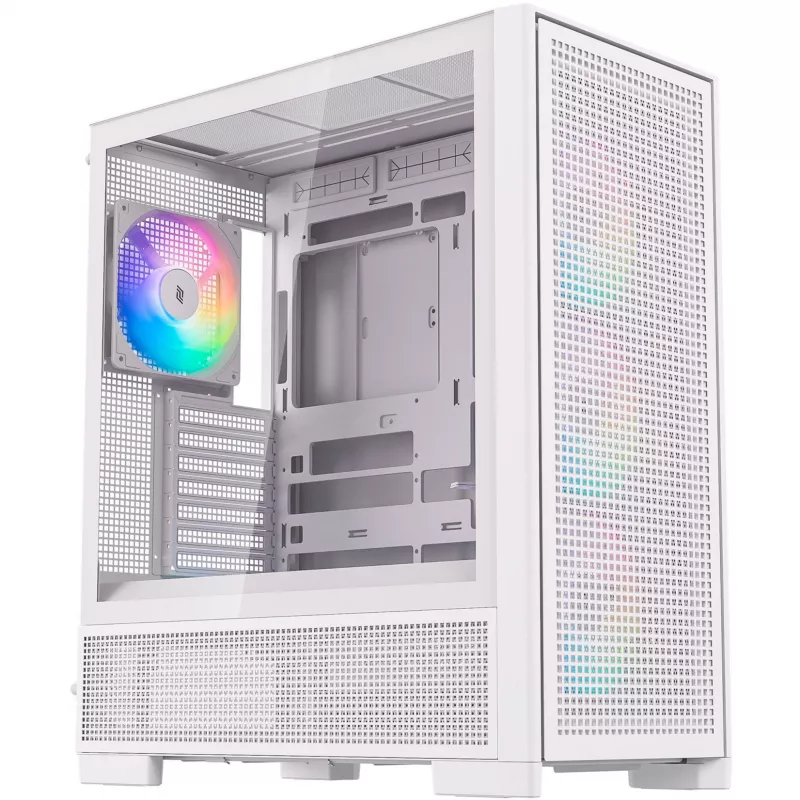 Case per PC Silentware Air 2000 A-RGB bianco – Mid-Tower con illuminazione A-RGB (AIR2000WHITE)