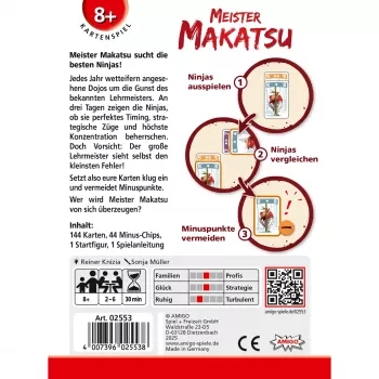 Meister Makatsu, gioco di carte