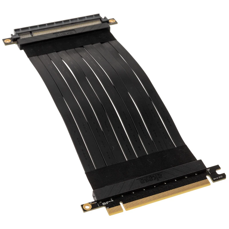 Cavo riser Akasa RISER nero X2 Premium PCIe 3.0 x16 20 cm