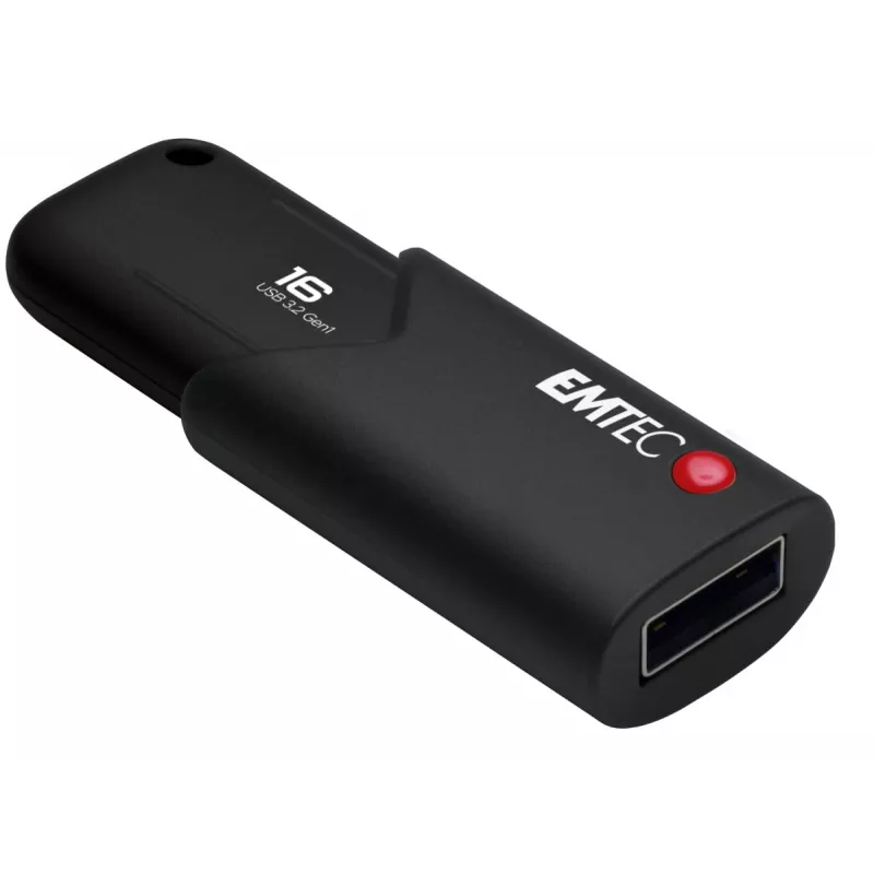 Chiavetta USB Emtec B120 Click Secure 16 GB USB Type-A 3.2 Gen 2 nero