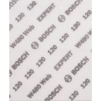 Foglio abrasivo Bosch foglio abrasivo a mano W480 Web 1/4 G320 115x140 mm confezione da 10