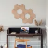 Nanoleaf | Elements Wood Look Hexagons Starter Kit (13 pannelli) | Bianco freddo + Bianco caldo