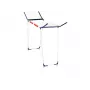 Stendibiancheria Leifheit Pegasus 180 Maxx Winged — stendibiancheria da terra, 18 m di stenditura, regolabile in altezza 1080–1280 mm, 550×1100×1280 mm, blu/bianco