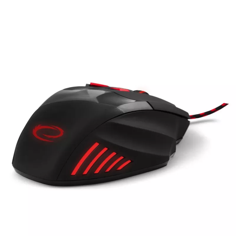 Esperanza EGM201R mouse USB Type-A ottico 2400 DPI destrimani
