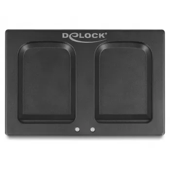 Stazione di ricarica DeLOCK 90608 USB C nero 68x115x22mm