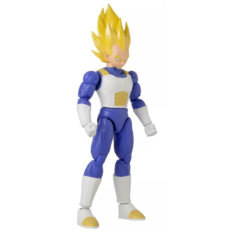 Action figure Bandai Dragon Stars Super Saiyan Vegeta DS36769 statuina da collezione 6