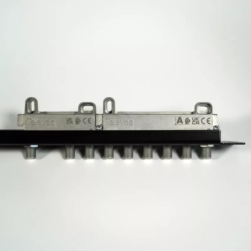 Splitter Televes a 6 vie VT612FZ 5–1218 MHz 12 dB